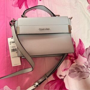 CALVIN KLEIN Raelynn Crossbody blue grey